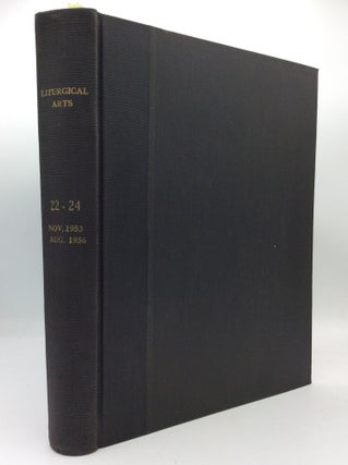 Item #193485 LITURGICAL ARTS, Volumes 22-24 (November 1953 - August 1956
