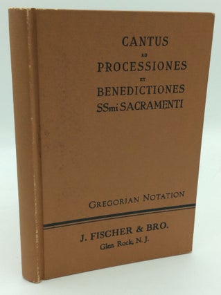 Item #193856 CANTUS AD PROCESSIONES ET BENEDICTIONES SSmi SACRAMENTI