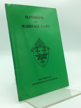 Item #194105 HANDBOOK FOR MARRIAGE CASES