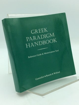 Item #194142 GREEK PARADIGM HANDBOOK: Reference Guide & Memorization Tool. Andrew Romiti Erikk...