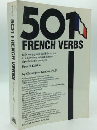 Item #194279 501 FRENCH VERBS Fully Conjugated in All the Tenses in a New Easy-to-Learn Format,...