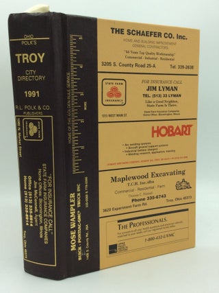 Item #194468 1991 TROY, OHIO CITY DIRECTORY