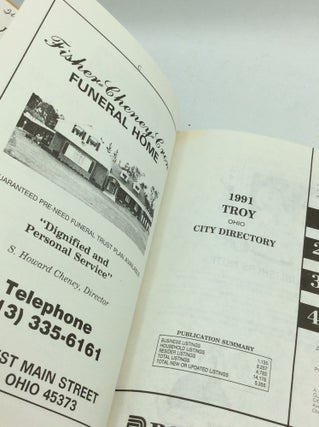 1991 TROY, OHIO CITY DIRECTORY