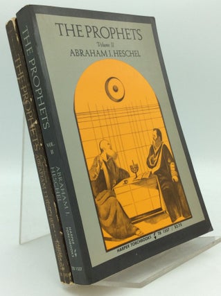 Item #194600 THE PROPHETS, Volumes I-II. Abraham J. Heschel