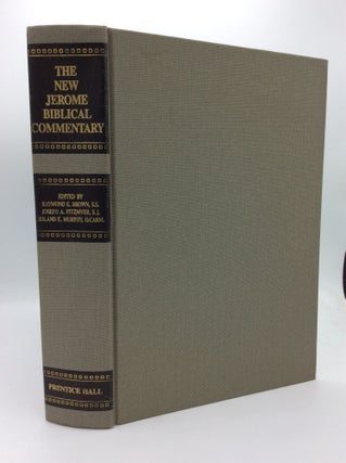 Item #194607 THE NEW JEROME BIBLICAL COMMENTARY. Joseph A. Fitzmyer Raymond E. Brown, eds Roland...
