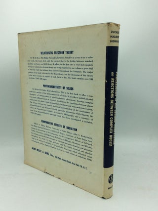 REACTIONS BETWEEN COMPLEX NUCLEI: Proceedings of the Second Conference on Reactions Between Complex Nuclei, May 2-4, 1960, Gatlinburg, Tennessee