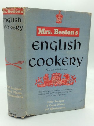 Item #194966 MRS. BEETON'S ENGLISH COOKERY. Isabella Beeton