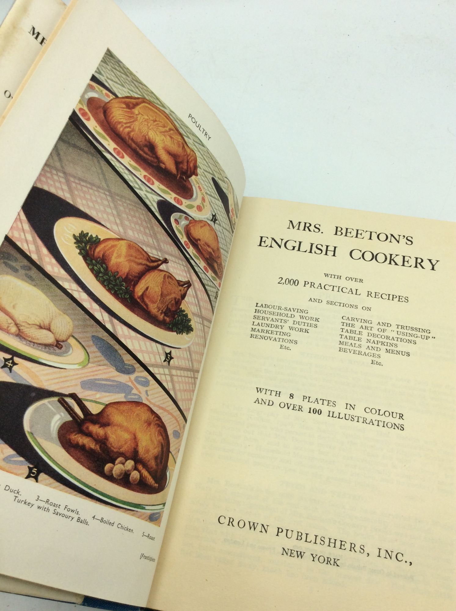 MRS. BEETON'S ENGLISH COOKERY | Isabella Beeton | New revised edition