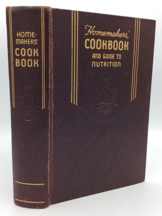 Item #194984 HOMEMAKERS' COOKBOOK and Guide to Nutrition. Daisy Schluntz Esther L. Gardner, Ruth...