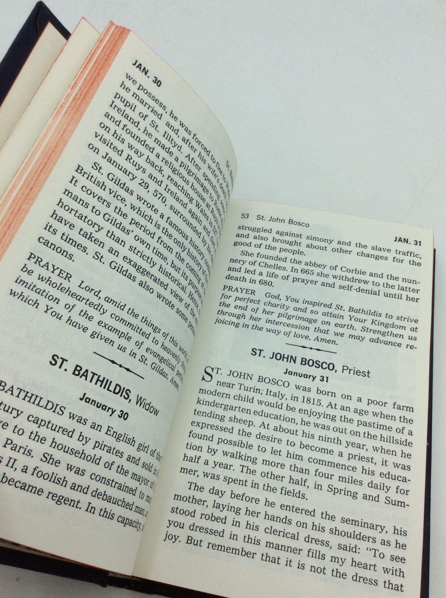 LIVES OF THE SAINTS for Every Day of the Year in Accord with the Norms ...
