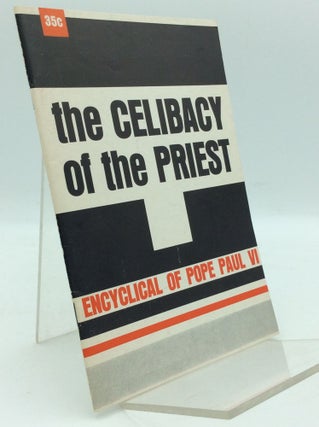 Item #195325 THE CELIBACY OF THE PRIEST (Sacerdotalis Caelibatus). Pope Paul VI