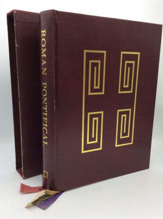 Item #195347 THE ROMAN PONTIFICAL Revised by Decree of the Second Vatican Ecumenical Council and...