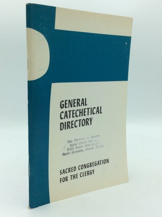 Item #195470 GENERAL CATECHETICAL DIRECTORY. Sacred Congregation for the Clergy