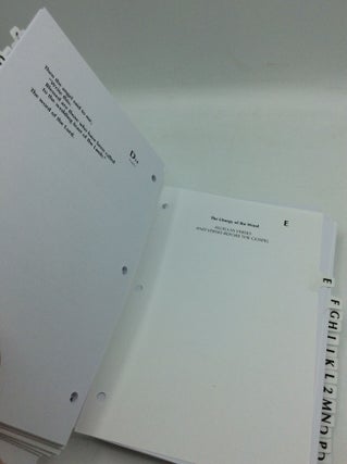 THE ORDER OF CELEBRATING MATRIMONY RITUAL CARDS for Use with TOGETHER FOR LIFE