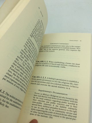 LIGHT FOR MY PATH: The New Code of Canon Law for Religious; Digest - Source Material - Commentary