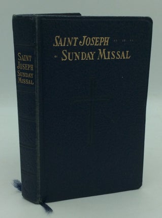 Item #195565 SAINT JOSEPH SUNDAY MISSAL: A Simplified Arrangement of Praying the Mass on All...