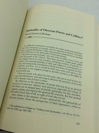 SELECTED WORKS OF JOSEPH CARDINAL BERNARDIN, Volumes I-II