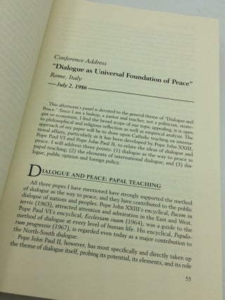 SELECTED WORKS OF JOSEPH CARDINAL BERNARDIN, Volumes I-II