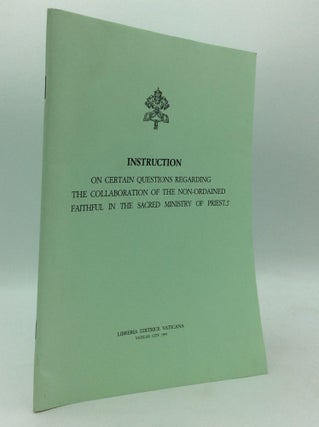 Item #195726 INSTRUCTION ON CERTAIN QUESTIONS REGARDING THE COLLABORATION OF THE NON-ORDAINED...