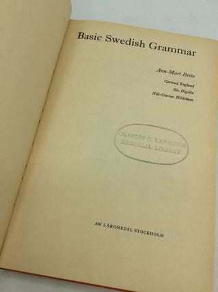 BASIC SWEDISH GRAMMAR