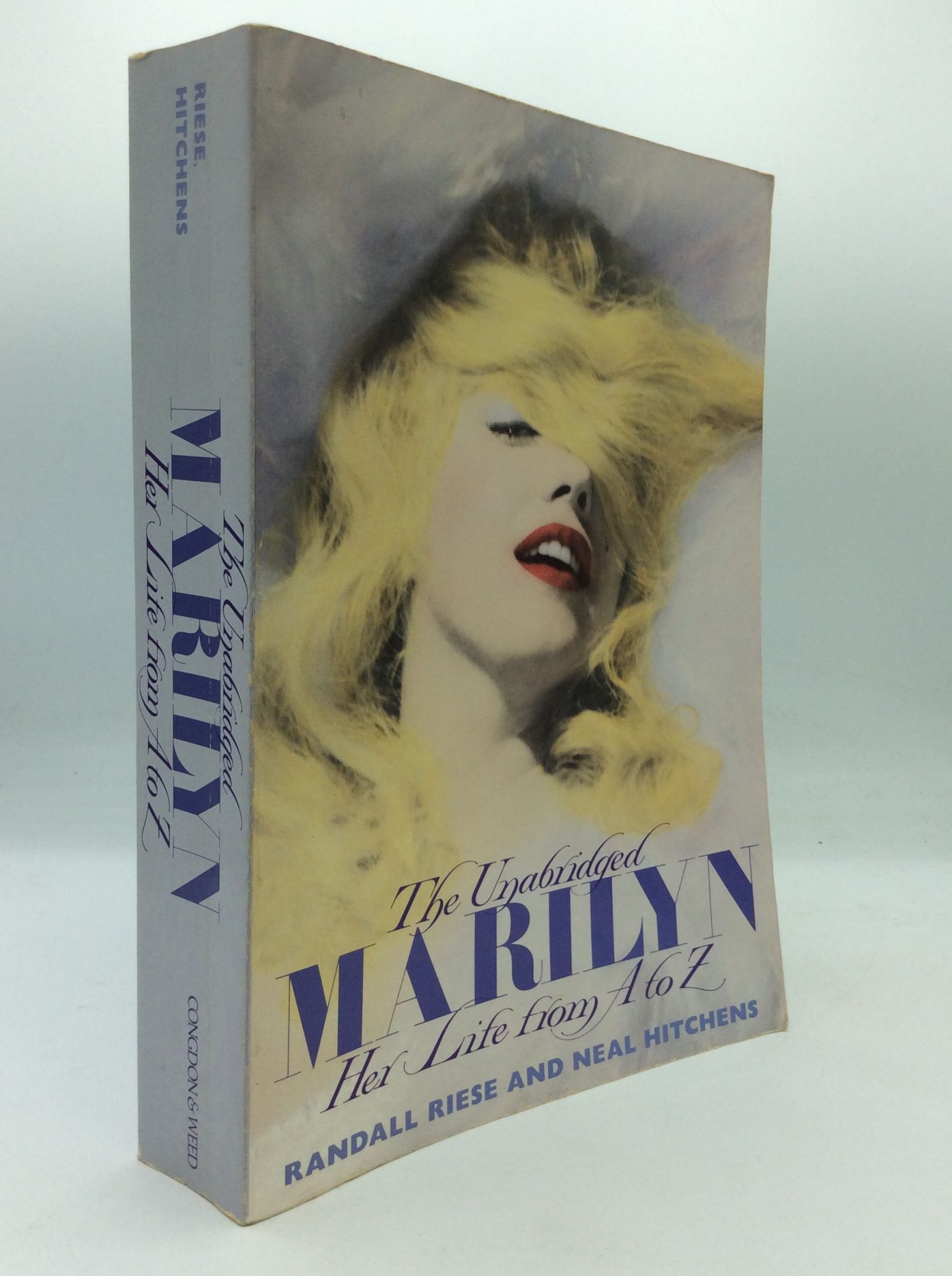 Marline Rin Book THE UNABRIDGED MARILYN: Her Life from A to Z. | Randall Riese, Neal ...