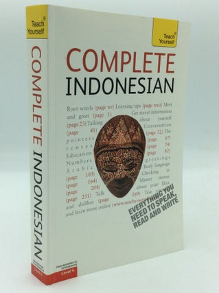 Item #195896 TEACH YOURSELF COMPLETE INDONESIAN. Christopher Byrnes, Eva Nyimas