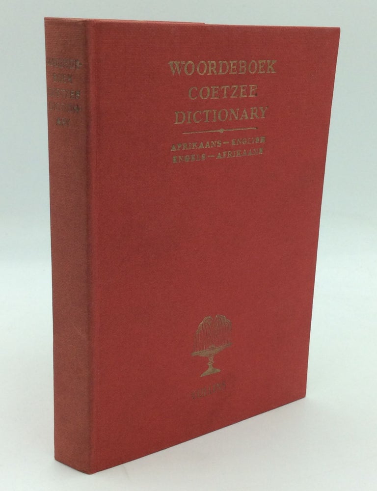Item #195937 DICTIONARY COETZEE WOORDBOEK: Afrikaans-Engels, Engels-Afrikaans