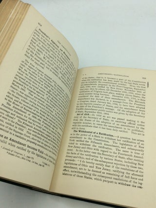 MANUAL OF THE CONSTITUTION OF THE UNITED STATES