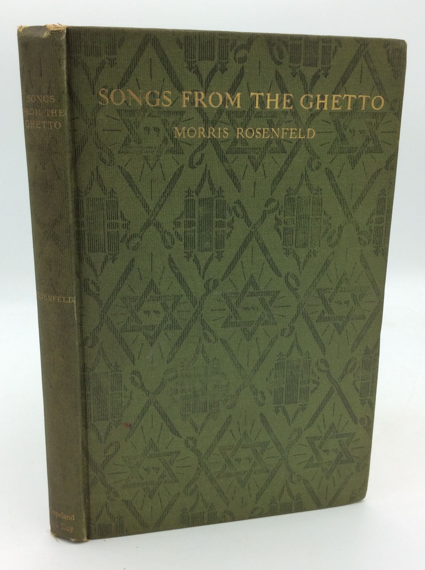 SONGS FROM THE GHETTO | Morris Rosenfeld | First Edition, First