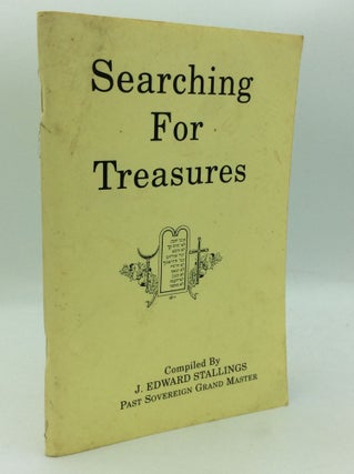 Item #196063 SEARCHING FOR TREASURES. comp J. Edward Stallings