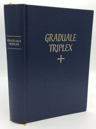 Item #196135 GRADUALE TRIPLEX seu Graduale Romanum Pauli PP. VI cura Recognitum & Rhythmicis...