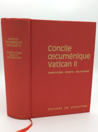 Item #196145 CONCILE OECUMENIQUE VATICAN II: Constitutions, Decrets, Declarations, Messages