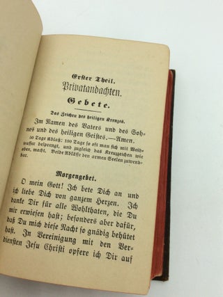 ANDACHTEN UND GESANGE zum Besonderen Gebrauche der St. Bonifacius Gemeinde zu Philadelphia, Pa. Neu Herausgegeben von den Patres Redemptoristen.