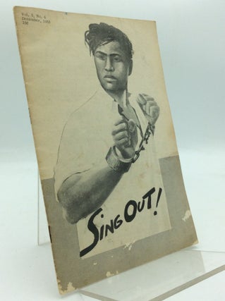 Item #196326 SING OUT! Vol. 3 #4 December 1952. ed Irwin Silber