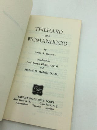 TEILHARD AND WOMANHOOD