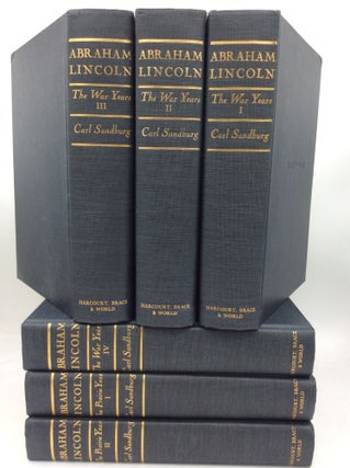 Item #196674 ABRAHAM LINCOLN: THE PRAIRIE YEARS, Volumes I-II and THE WAR YEARS, Volumes I-IV....