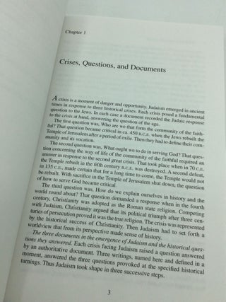 THE EMERGENCE OF JUDAISM