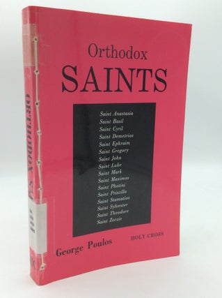 Item #196994 ORTHODOX SAINTS: Spiritual Profiles for Modern Man, January 1 to March 31. George...