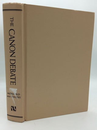 Item #197131 THE CANON DEBATE. Lee Martin McDonald, eds James A. Sanders