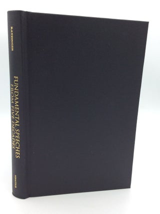 Item #197313 FUNDAMENTAL SPEECHES FROM FIVE DECADES. Joseph Ratziner, Pope Benedict XVI