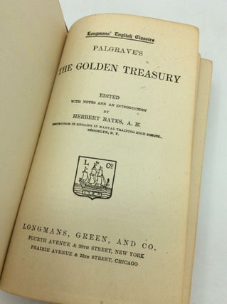 PALGRAVE'S THE GOLDEN TREASURY