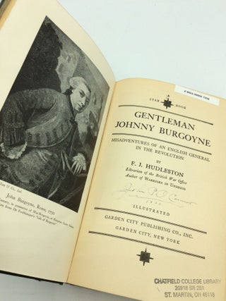 GENTLEMAN JOHNNY BURGOYNE: Misadventures of an English General in the Revolution