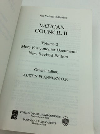 VATICAN COUNCIL II, Volume 2: More Postconciliar Documents