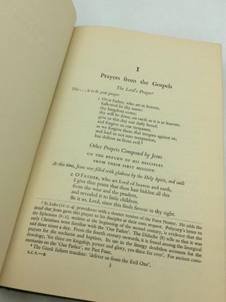EARLY CHRISTIAN PRAYERS