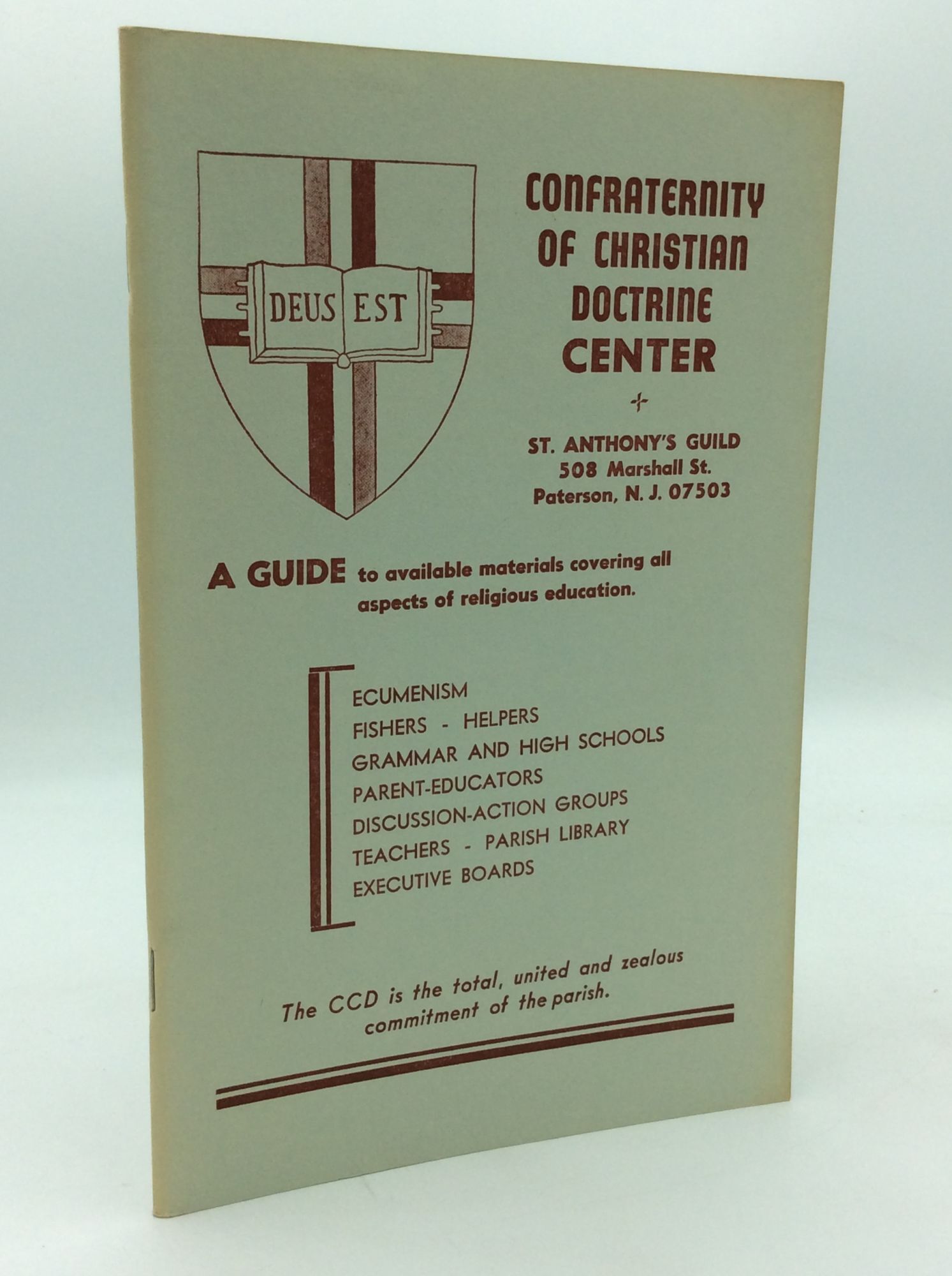 GUIDE TO CCD MATERIALS FROM ST. ANTHONY'S GUILD | St. Anthony's Guild ...