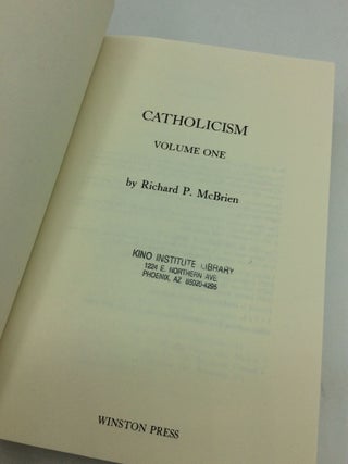 CATHOLICISM, Volumes I-II