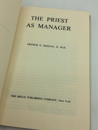THE PRIEST AS MANAGER