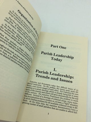 PATTERNS OF PARISH LEADERSHIP: Cost and Effectiveness in Four Denominations