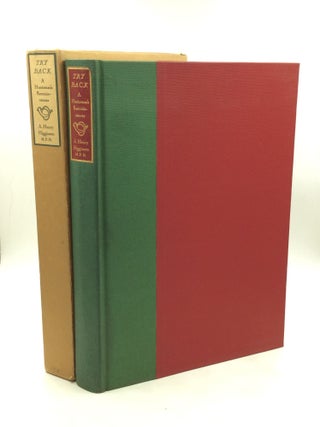 Item #200194 TRY BACK: A Huntsman's Reminiscences. A. Henry Higginson