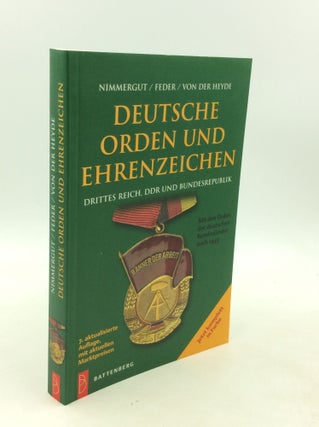Item #201149 DEUTSCHE ORDEN UND EHRENZEICHEN: Drittes Reich, DDR und Bundesrepublik 1933 bis...